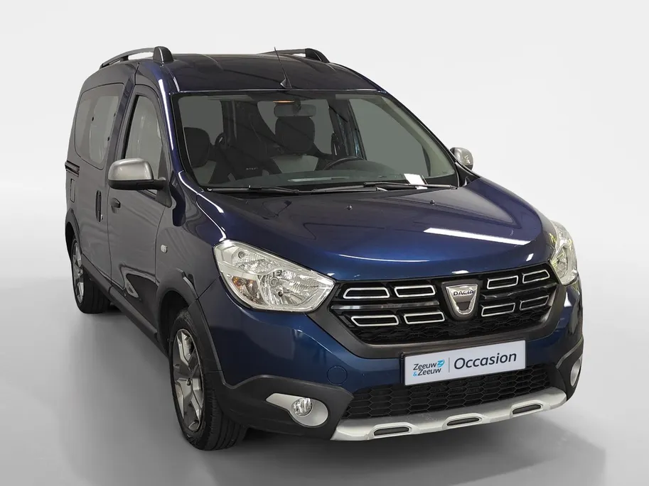 Dacia Dokker 1.6 SCe Bi-Fuel Stepway NAVI AIRCO CRUISE CONTROLE LPG HOGE INSTAP DEALER ONDERHOUDEN 12 MAANDEN GARANTIE