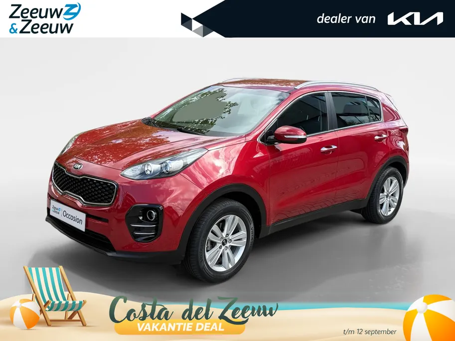 Kia Sportage 1.6 GDI First Edition Achteruitrijcamera | Parkeersensoren | Cruise control | Navi | LM Velgen |