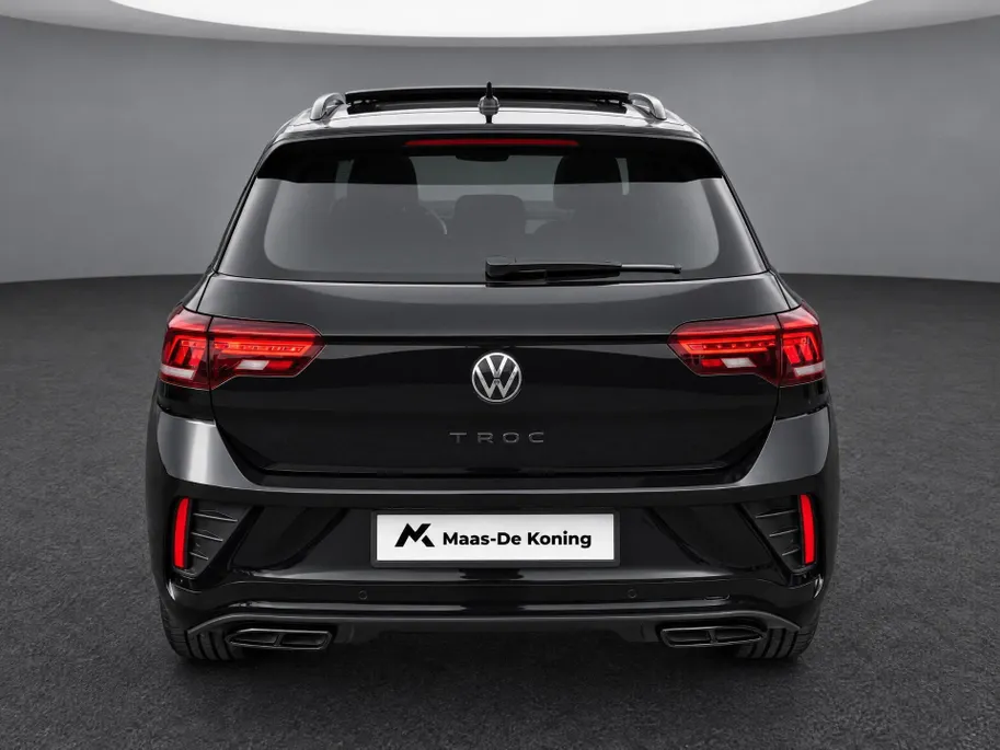Volkswagen T-Roc 1.5TSI/150PK R-Line Black Style · Panoramadak · Apple/Android Car Play · Camera + Parkeersensoren · Stoelverwarming ·  Garantie t/m 07-08-2027