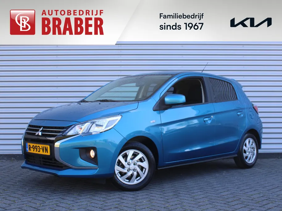 Mitsubishi Space Star 1.2 Dynamic | Camera | 14' LM | Clima | Dealeronderhouden | Android Carplay/Android Auto | Cruise |
