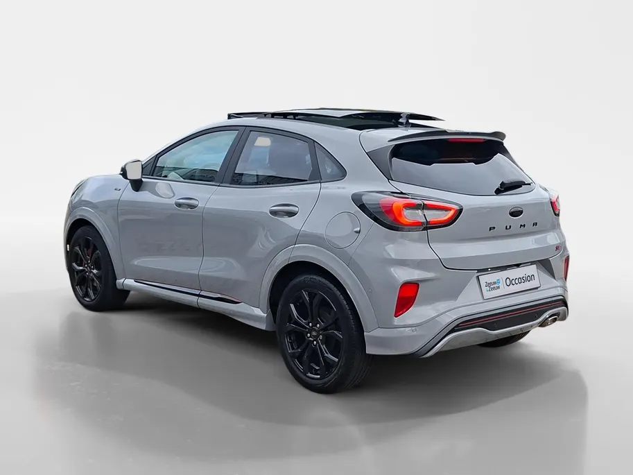 Ford Puma 1.0 EcoBoost Hybrid ST-Line X automaat | Dealeronderhouden | Stoel- stuur en voorruitverwarming | Afneembare trekhaak | 18inch zwarte velgen | Maxton