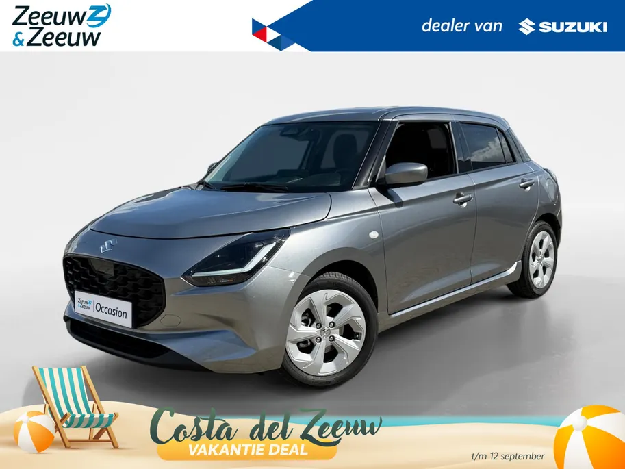 Suzuki Swift 1.2 Select Smart Hybrid | NL Auto | 16' lichtmetalen velgen | Adaptive Cruise Control | 9-inch HD-touchscreen | Apple CarPlay® & Android Auto™ | garantie tot 01/2036
