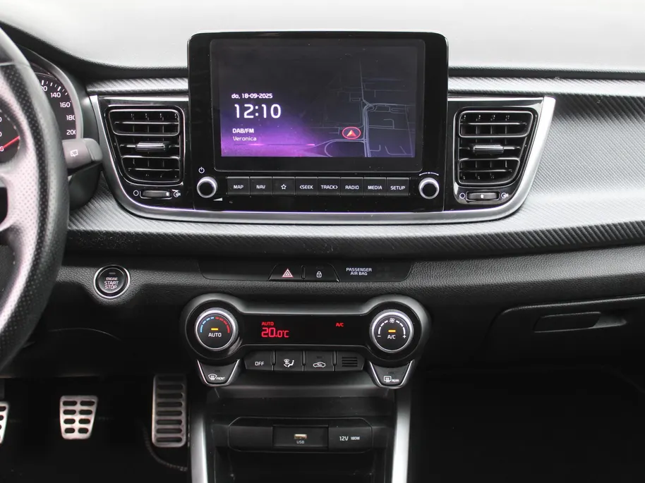 Kia Rio 1.0 T-GDi MHEV GT-Line | Stuur-/stoelverwarming | 17' LM | Camera | Clima | Navi | Cruise | Keyless |