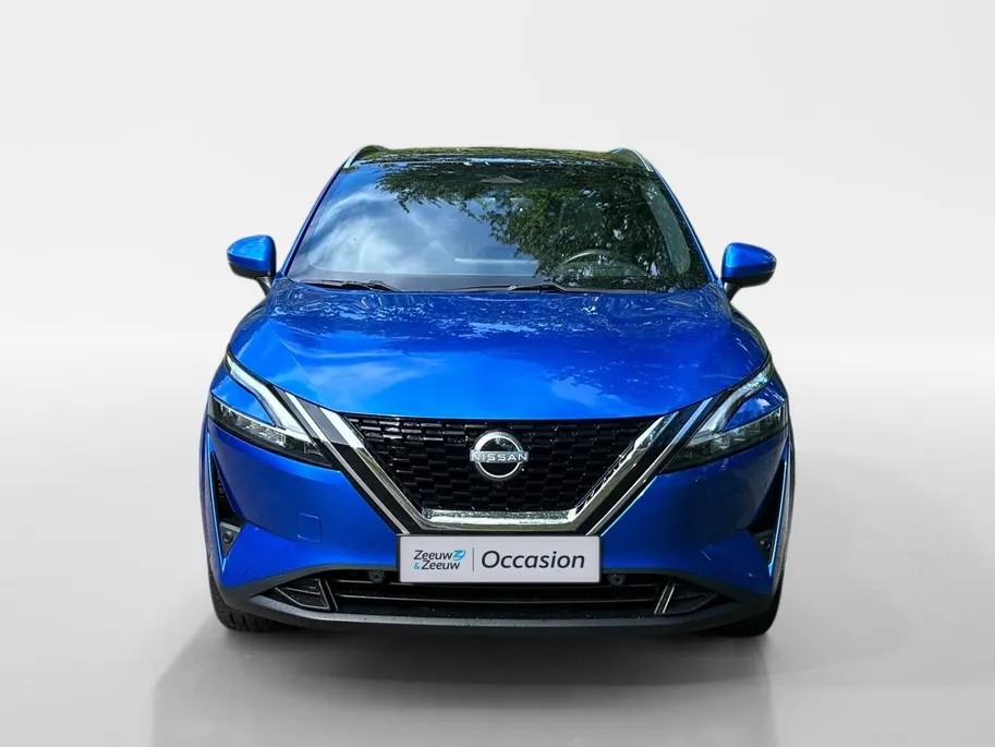Nissan QASHQAI 1.3 MHEV Tekna Apple Carplay/Android Auto , navigatiesysteem full map , elektrisch bedienbare achterklep met sensorsturing, panoramadak , cruise control adaptief , lichtmetalen velgen 19'