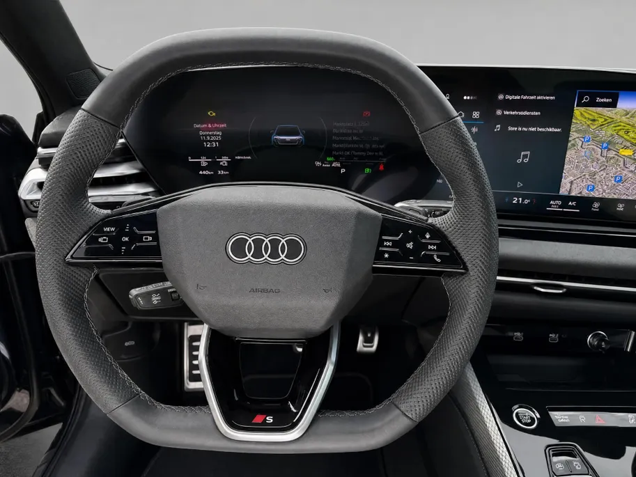 Audi A5 Avant 2.0 e-hybrid quattro S edition · Tech Plus · Optiekpakket Zwart · sportstoel leder/alcantara · 20'' LM velgen · MMI-bijrijdersdisplay