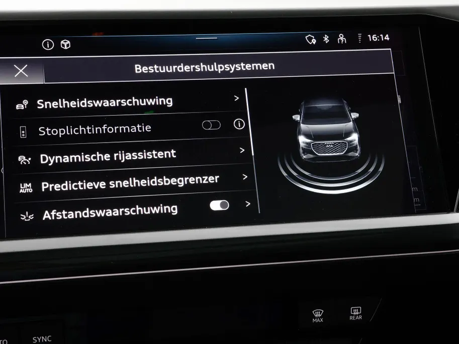 Audi Q4 Sportback e-tron 40 S edition 204 PK 77 kWh · SOH 96,3% · Panoramadak · Camera · Apple/Android Car Play · Navigatie · Head-Up Display ·