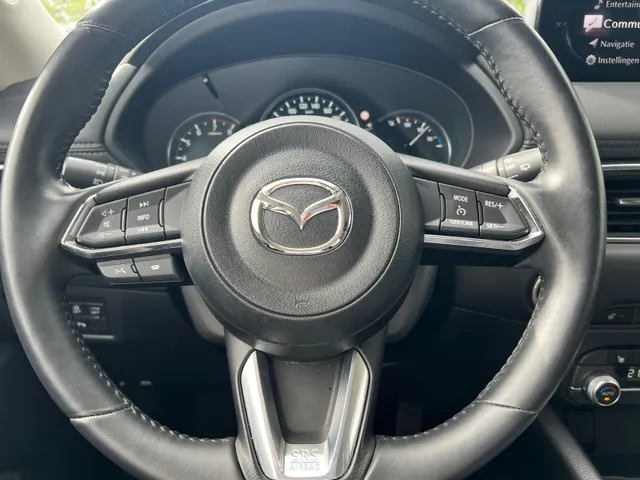 Mazda CX-5 2.0 e-SkyActiv-G M Hybrid 165 Newground AUTOMAAT | TREKHAAK | 360gr. CAMERA | NAVIGATIE | APPLE + ANDROID | HEAD-UP DISPLAY | 19'LM VELGEN | EL.A. KLEP |