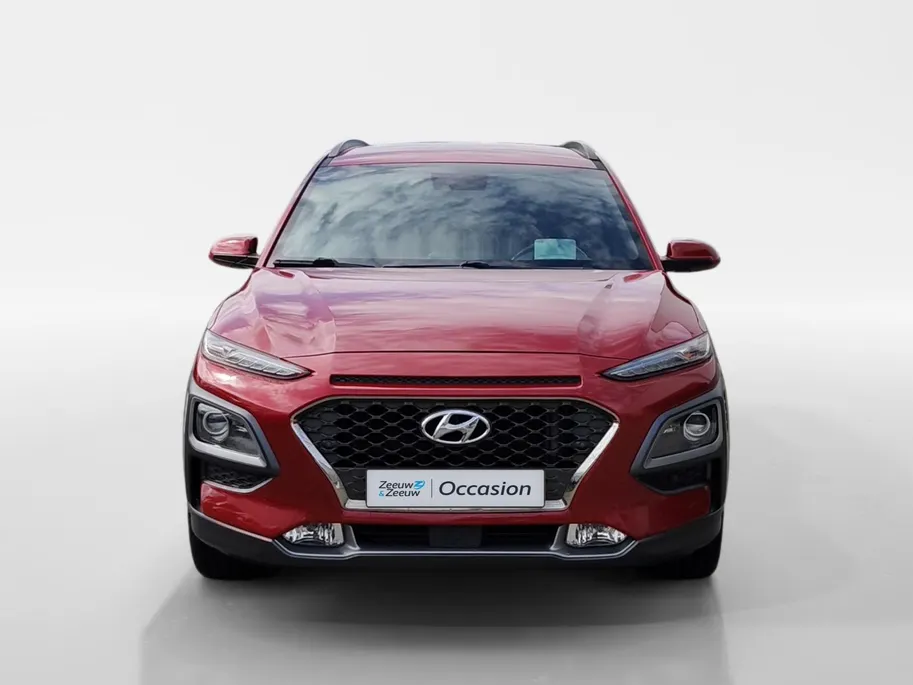 Hyundai Kona 1.0 T-GDI Premium | Unieke uitvoering | Leder | Stoelverwarming | HUD |