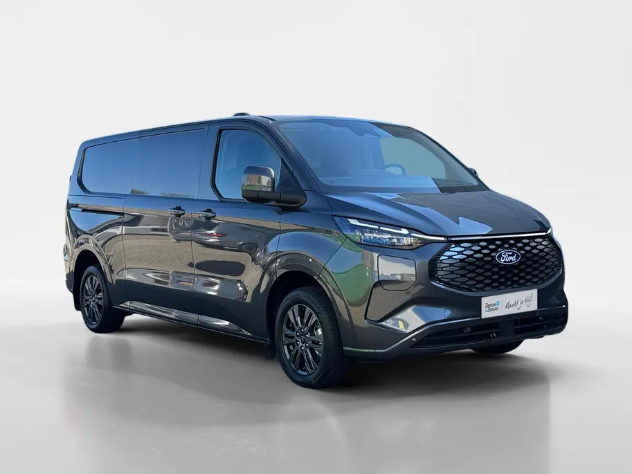 Ford E-Transit Custom 320 L2H1 Limited 64 kWh | DEMO | Inklapbare Trekhaak | Adaptive Cruise Control | BLISS | 17 inch lichtmetalen velgen | Verwarmbare Stoelen | Verwarmbare Voorruit