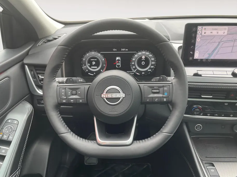 Nissan QASHQAI 1.3 MHEV Xtronic N-Connecta 158PK AUTOMAAT |+ Cold Pack + Easy Pack | 1800KG Trekgewicht | Elektrische achterklep | Navigatie | Apple Carplay & Android Auto | Pro Pilot (Adaptive Cruise Control) | Climate Control | Stoel- stuur en voorruitverarming |