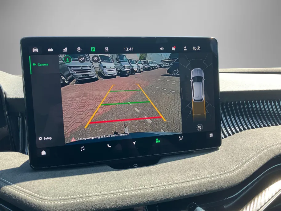 Škoda Superb Combi 1.5TSI 150kW/204PK PHEV Sportline DSG · Panoramadak · Apple/Android Car Play · Camera ·  Leder/Alcantara · Trekhaak ·