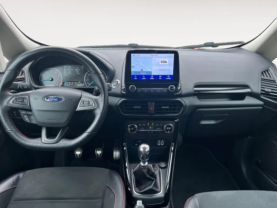 Ford EcoSport 1.0 EcoBoost ST-Line Black | Dealer onderhouden | Achteruitrijcamera | Trekhaak | Winter Pack | B&O Sound | Alcantara bekleding | 12 maanden garantie! |