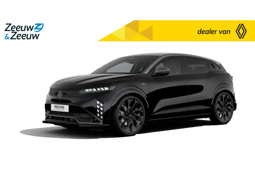 Renault Megane E-Tech Esprit Alpine 67 kWh | Binnenkort in de showroom | Bestel nu uw nieuwe Renault Megane met € 1000,- Zeeuw en Zeeuw korting | Financier uw Megane tegen slechts 1,9% rente